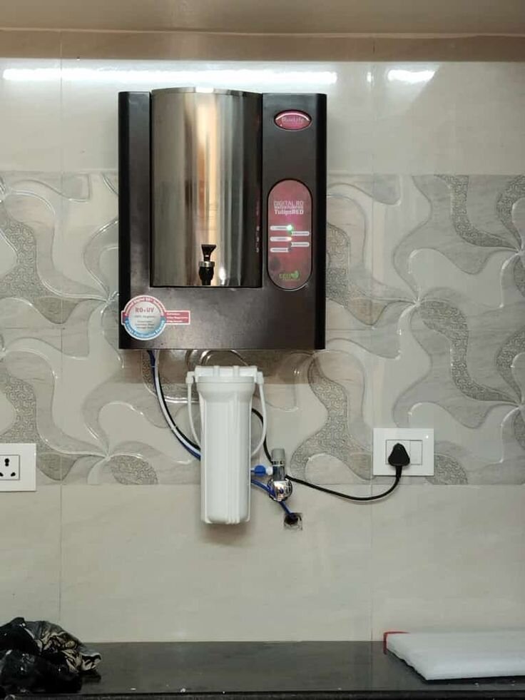 RO+UV unit service and pre-filter change